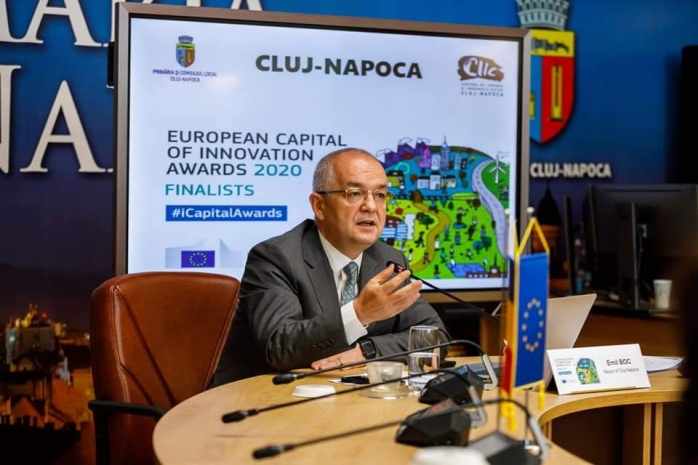 Municipiul Cluj-Napoca FINALIST al competiției pentru titlul de Capitala Europeană a Inovării 2020